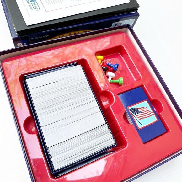 American Trivia Board Game Outset Media American History Classical Education - Picture 4 of 9